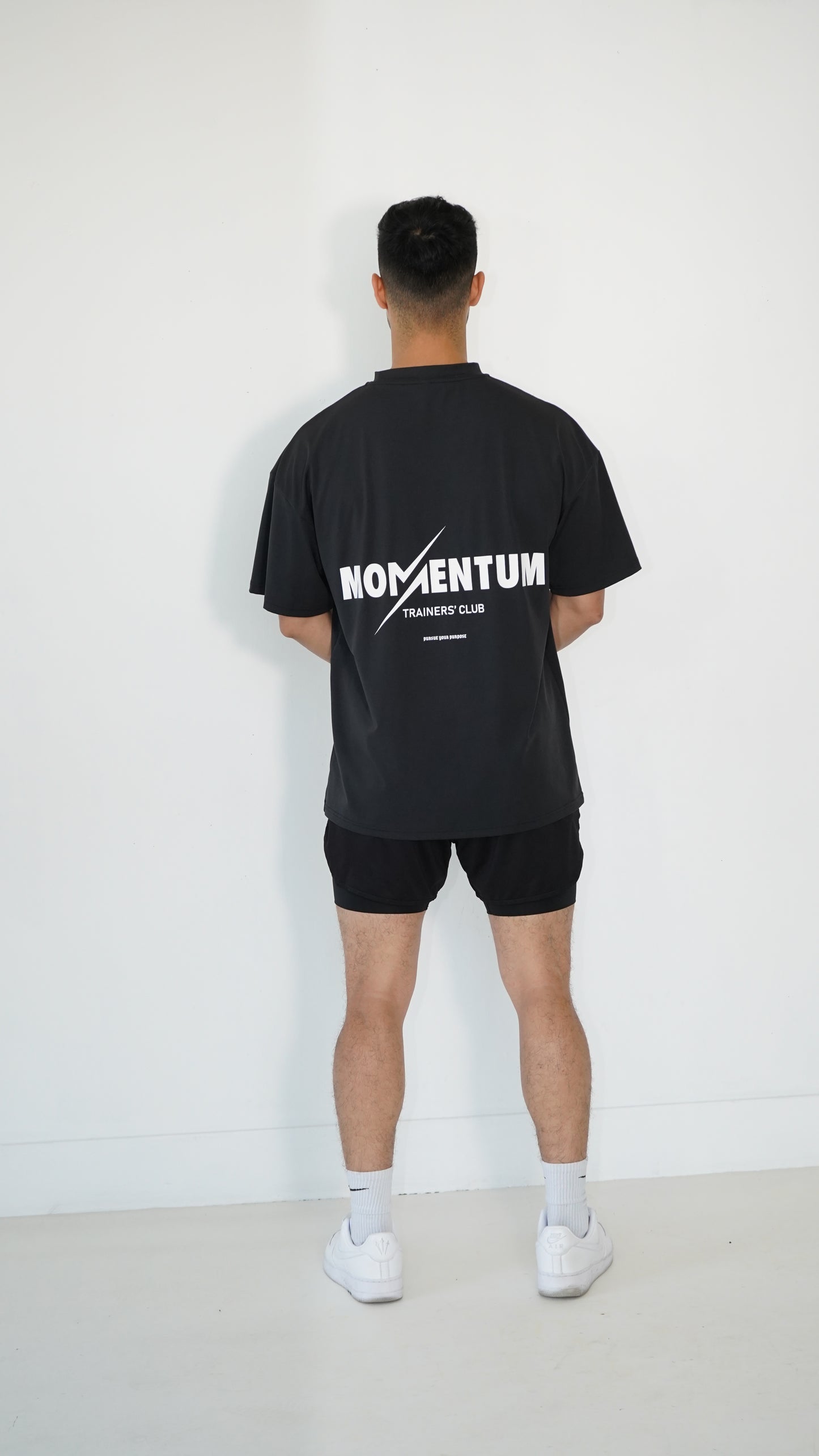 PERFORMANCE "LEGACY" OVERSIZED TEE - OBSIDIAN