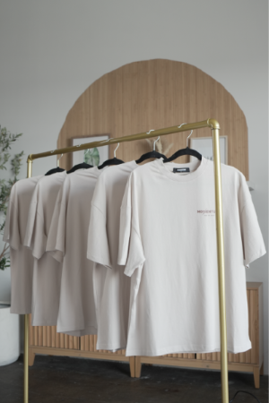 TURNING POINT OVERSIZED TEE - MOCHA